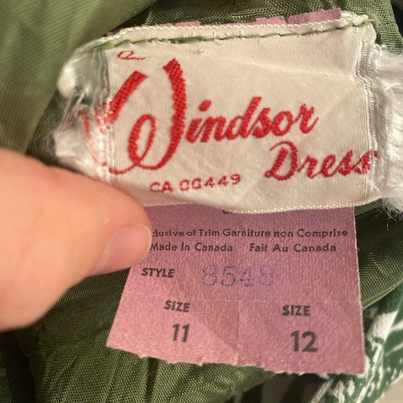 Vintage 60’s Green Polyester Tiki Mini Dress - Picture 4 of 4